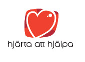 Logotype hjärta att hjälpa